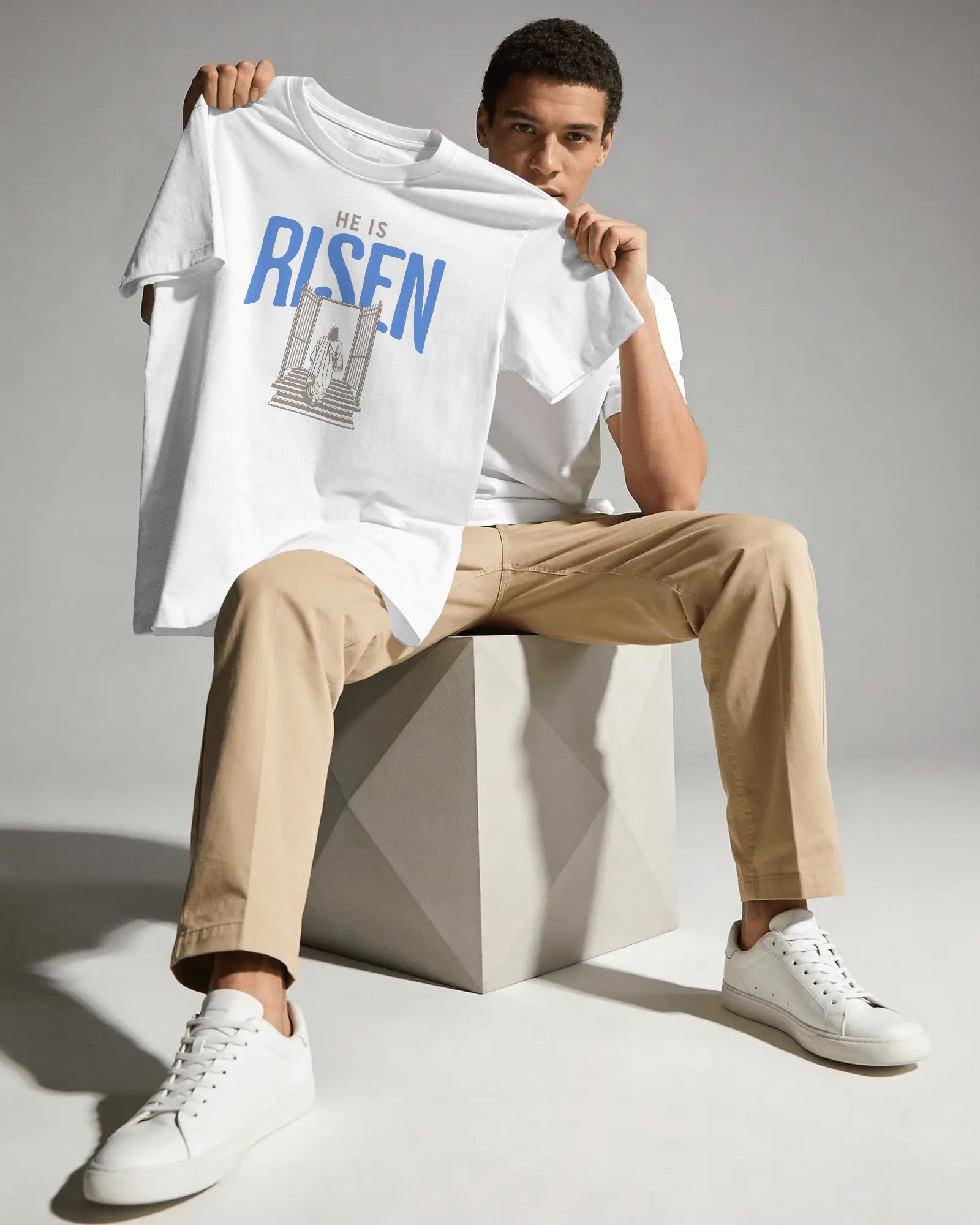 He Is Risen Tee