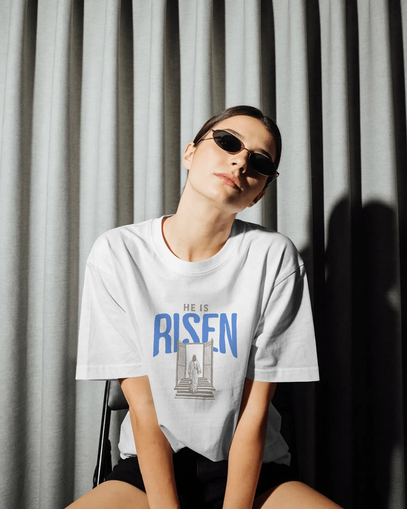 He Is Risen Tee